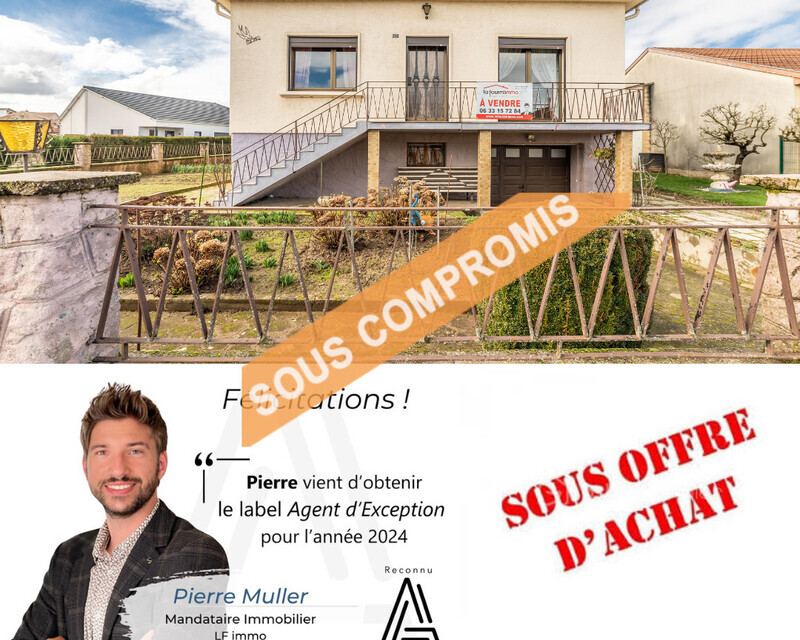Sous-Offre : Maison Individuelle, familiale, secteur calme. - En moins de 20 jours    94 