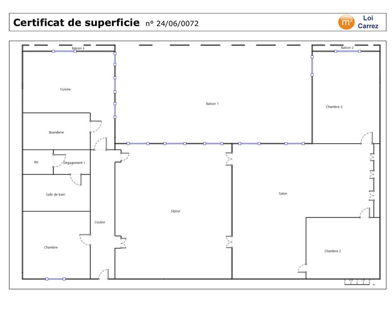 Appartement de prestige – 176 m² – Terrasse 64 m² – Saint-Chamond - Plan st chamond