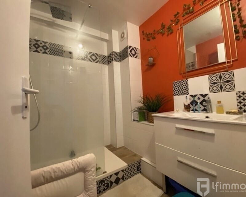 Appartement 3 pièces 55m2, balcon, parking, 2 caves - Sb salle de bain