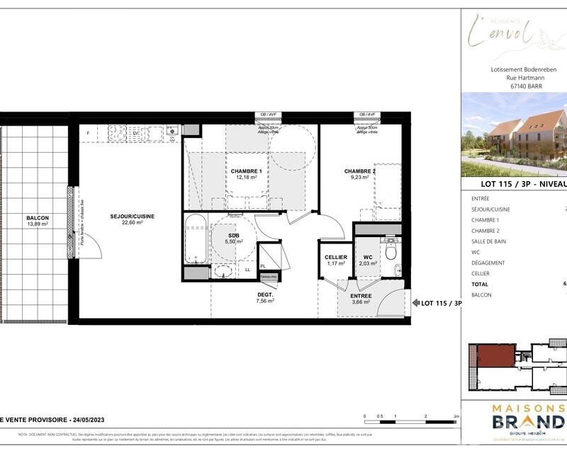 Neuf 3P Appt Haut de gamme à Barr - Lot 115 3p niveau 1 page-0001