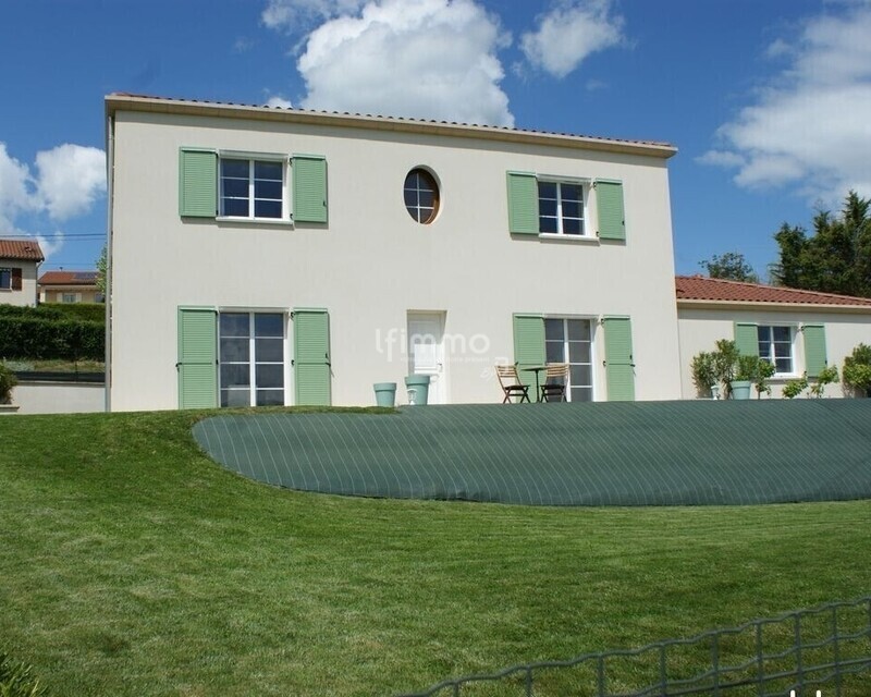 Entre Lyon & St Etienne Maison écoresponsable  140 m² vue ! - Bylfimmo mornant