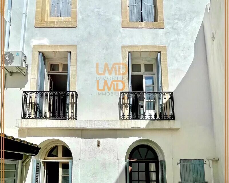 Maison de maître : 1 sudio - 2 cours – garage - 2ae6c6b8-bb78-41ae-8737-1bbc16f3b223