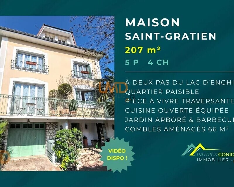 Maison familiale 207 m² – Quartier du Petit Lac, Saint-Gratien - c0a9c3d8-006f-4e73-bad6-b0755c5eded3