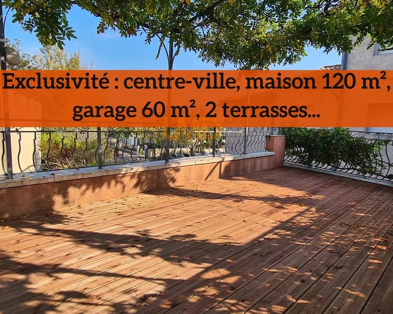 Maison au centre-ville avec 2 terrasses et garage - b68cd53c-8952-4476-b04a-fca670c03565