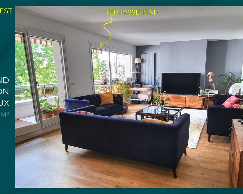 Appartement lumineux 128 m² – 5 pièces – Terrasse et balcon - 2