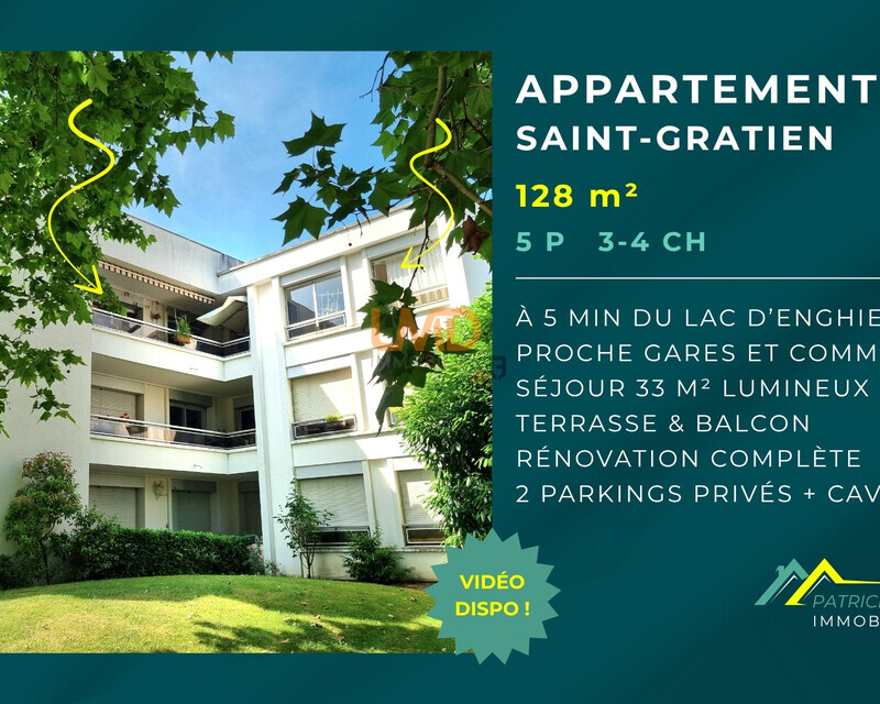 Appartement lumineux 128 m² – 5 pièces – Terrasse et balcon - 1