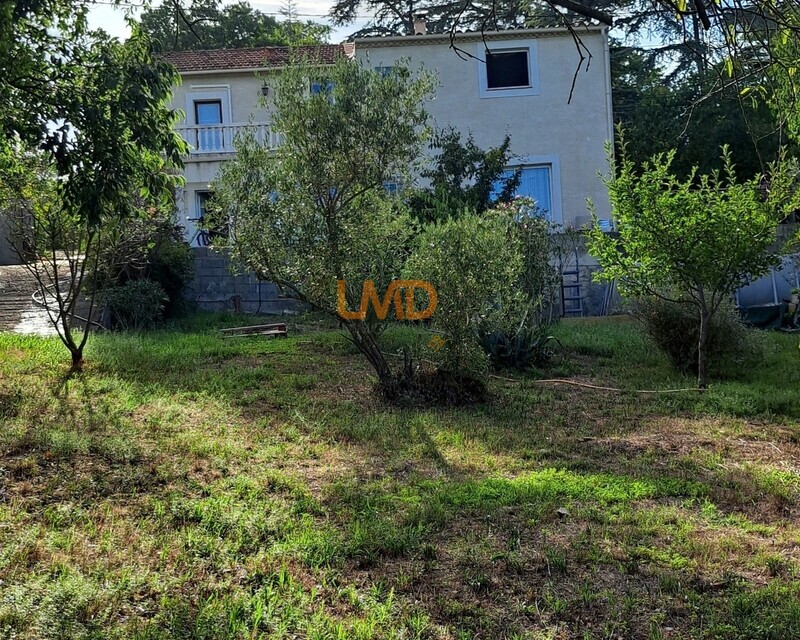 Maison 4 P SUR 1500M2 - Vue du terrain