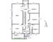 Maison 4/5 pièces sur 5.56 ares - Croquis rez de chaussée