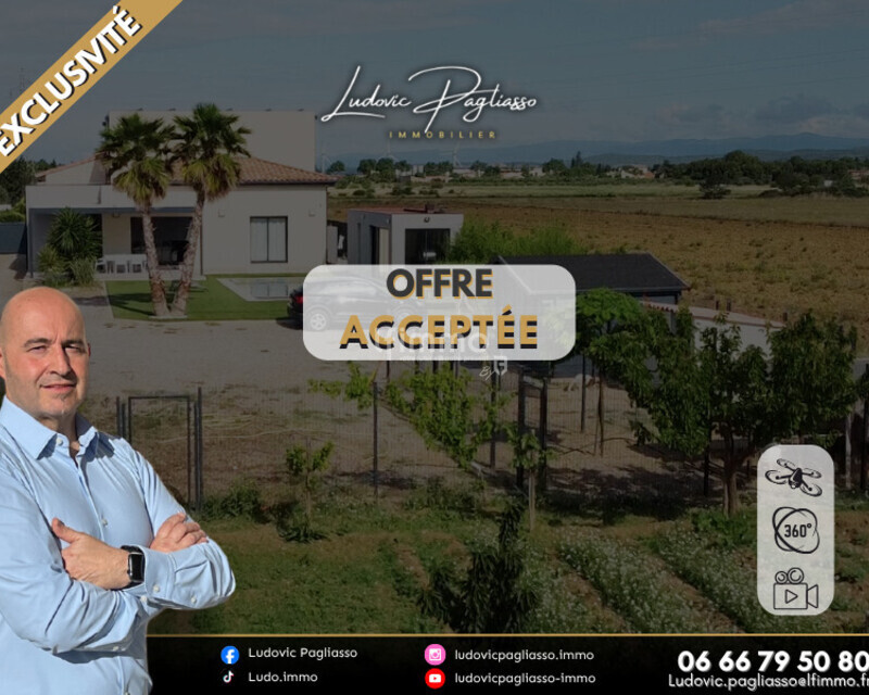 La maison qui coche toutes les cases 240 m2 piscine - Villedaigne sous offre 